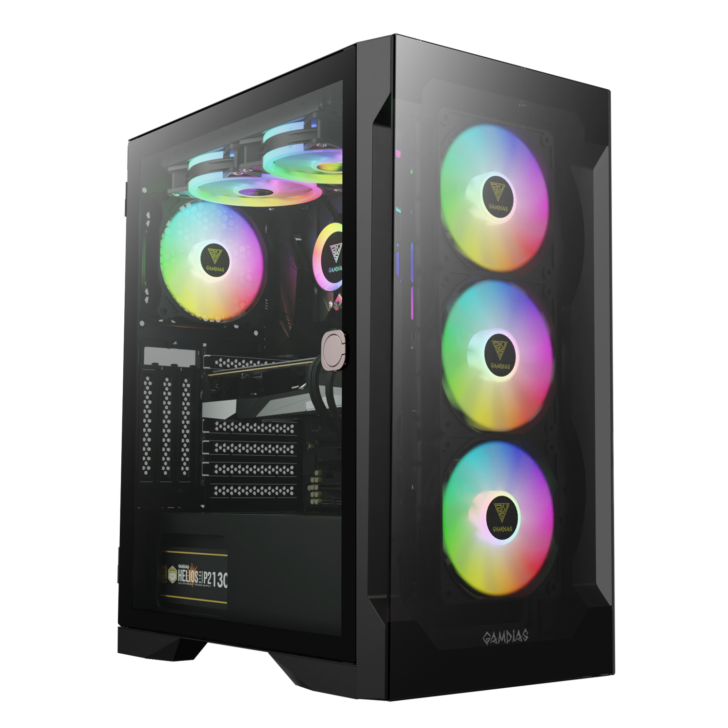 Gamdias Talos E2 Elite Gaming Case – ATX PC Case – Mid-Tower – ARGB LED Lighting