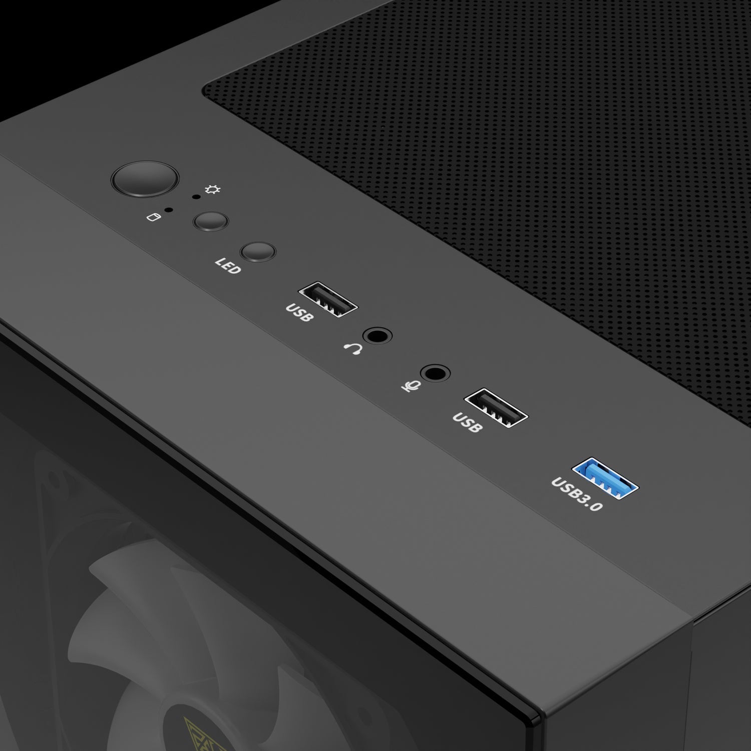 Gamdias Talos E2 Elite Gaming Case – ATX PC Case – Mid-Tower – ARGB LED Lighting