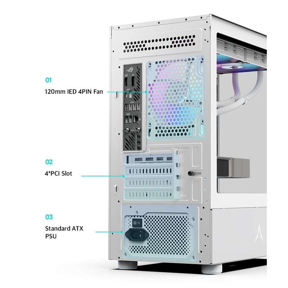 Marine U20 RGB case - PC gamer case - Tempered glass