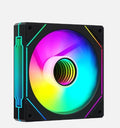 Kyrox Infinity Mirror ARGB Fan 120mm – Black | REVERSE Airflow